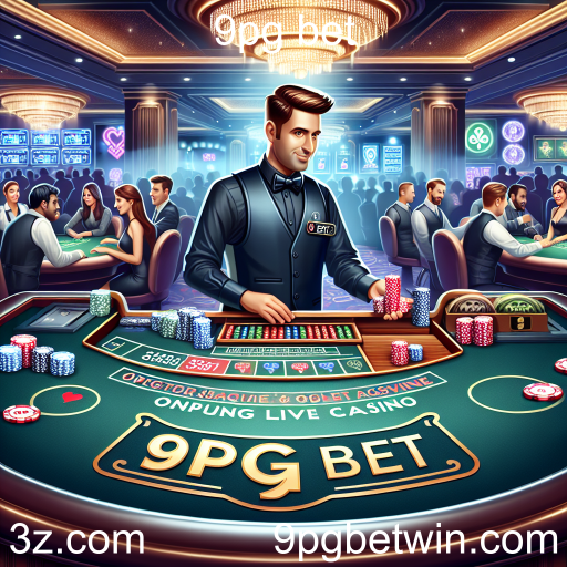 Experiência Imersiva no Cassino Ao Vivo da 9pg bet